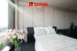 Novostavba 1+kk, ul. Královopolská, Žabovřesky, kompletně zařízený s posilovnou a wifi v ceně