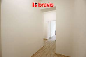 Pronájem bytu 2+kk, ul. Antonínská, Brno - Veveří, po rekonstrukci