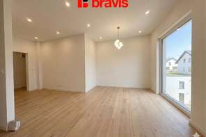 Prodej moderní novostavby bytu 1+kk, Lipůvka u Brna, parkovací stání a sklep v ceně