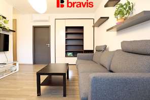 Pronájem bytu 3+kk, Brno - Židenice, ulice Slatinská, zařízený, balkon, klidná lokalita