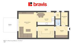 Developerský projekt – Podolí nad Olšavou (okres Uherské Hradiště) 4 domy