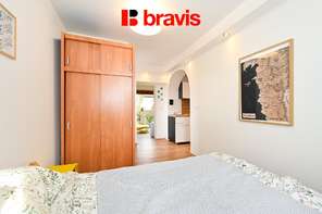 Prodej atypického bytu 2+kk, 42,5 m² + lodžie, ul. Křížkovského, Staré Brno