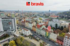 Prodej atypického bytu 2+kk, 42,5 m² + lodžie, ul. Křížkovského, Staré Brno