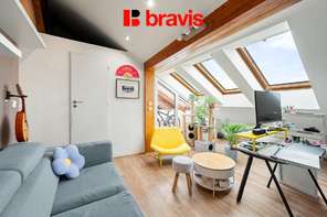 Prodej atypického bytu 2+kk, 42,5 m² + lodžie, ul. Křížkovského, Staré Brno