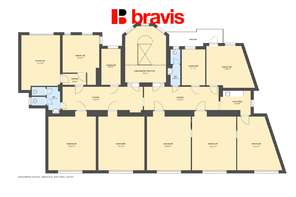 Pronájem kancelářských prostor, ul. Bezručova, Brno - Staré Brno, zrekonstruované, výtah