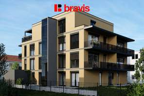 Prodej nadstandardního, moderního bytu 2+kk, 49 m², balkon, sklep, Brno - Horní Heršpice, parkování