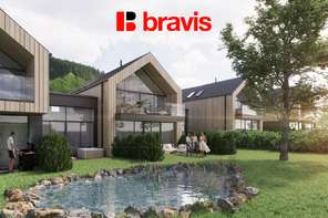 Sale of a 3-bedroom apartment with a terrace in the heart of the Beskydy Mountains - Ostravice, FOX ROX project, parking, storage room