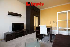 Pronájem bytu 1+1, ul. Fillova, Lesná, kompletně zařízený, lodžie, sklep