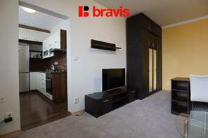 Pronájem bytu 1+1, ul. Fillova, Lesná, kompletně zařízený, lodžie, sklep