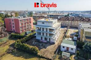 Prodej nadstandardního bytu 3+kk, 55,2 m², Brno- Horní Heršpice, s balkonem 11,7 m², sklepem, možnost parkování