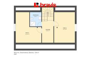 Prodej nízkoenergetického RD 4+kk (126m²), Želešice u Brna, prostorná šatna, garáž (29m²), zahrada, v blízkosti lesa