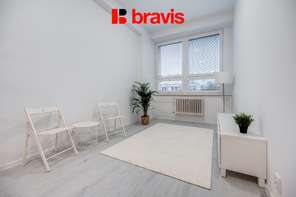 Pronájem nového byty 1+kk, ulice Hudcova, Brno- Medlánky, spací galerie pro 2, výtah