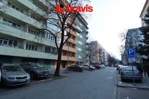 Pronájem zařízeného bytu 1+1, Brno - Veveří, ulice Bayerova, lodžie