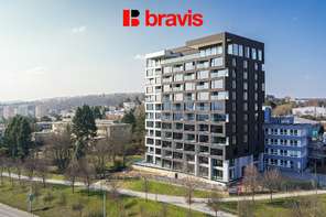 Nový 1+kk, Brno – Královopolská: Kompletně zařízený, s posilovnou a wifi, parkování