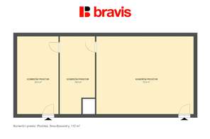 Pronájem skladovacího a výrobního prostoru, Brno - Bosonohy, ul.Pražská, parkování na vlastním pozemku