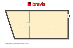 Pronájem skladovacího a výrobního prostoru, Brno - Bosonohy, ul.Pražská, parkování na vlastním pozemku