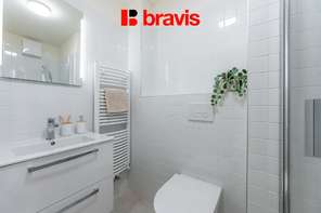 Pronájem studia 1+kk, Brno - Zábrdovice, ul. Příkop, novostavba, klimatizace, sklep