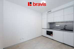 Pronájem studia 1+kk, Brno - Zábrdovice, ul. Příkop, novostavba, klimatizace, sklep