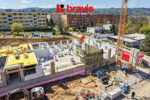 Prodej bytu 2+kk 54,6 m² v novém projektu Zborovce, Blansko, sklep, balkon, možnost parkování.
