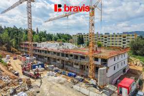 Prodej bytu 2+kk 54,6 m² v novém projektu Zborovce, Blansko, sklep, balkon, možnost parkování.