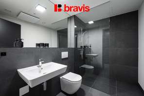 Pronájem 1+kk, Královopolská, Brno: All-in vybavení, wifi, garáž, gym