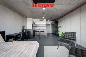 Pronájem 1+kk, Královopolská, Brno: Smart home, wifi, klima a fitness