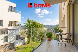 Pronájem bytu 1+kk, Brno - Pisárky, Vinařská ulice, zařízený, balkon, sklep, garážové stání