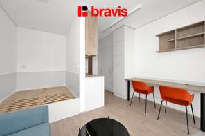 Apartment for rent, 1+kk, Palác Trnitá, ul. Placzkova, new building, garage, cellar