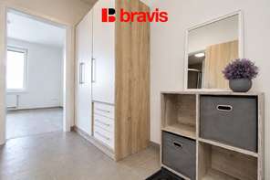 Prodej hezkého bytu 1+kk s balkónem 42m2, ul. Bělohorská, Brno - Židenice, parkování, sklep