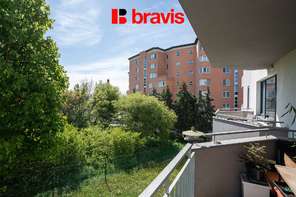 Prodej hezkého bytu 1+kk s balkónem 42m2, ul. Bělohorská, Brno - Židenice, parkování, sklep