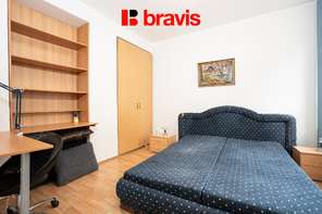 Pronájem bytu 2+kk, Brno - Ponava, ul. Botanická, kompletně zařízený, parkovací stání