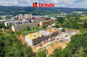 Prodej bytu 1+kk, Blansko - nový bytový dům Zborovce, balkon, investiční příležitost