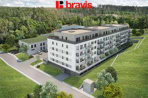 Prodej bytu 1+kk, Blansko - nový bytový dům Zborovce, balkon, investiční příležitost