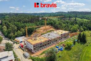 Prodej bytu 1+kk, Blansko - nový bytový dům Zborovce, balkon, investiční příležitost