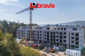 Prodej bytu 1+kk, Blansko - nový bytový dům Zborovce, balkon, investiční příležitost