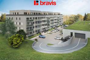 Prodej bytu 1+kk, Blansko nový bytový dům Zborovce, balkon