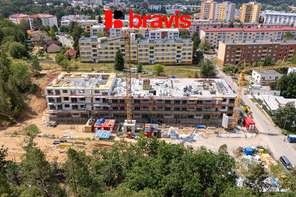 Prodej bytu 1+kk, Blansko nový bytový dům Zborovce, balkon