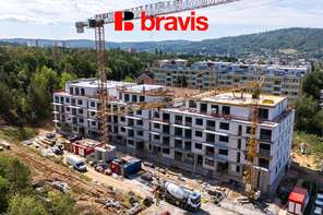 Prodej bytu 1+kk, Blansko nový bytový dům Zborovce, balkon