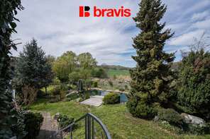 Pronájem rodinného domu 6+1, Nebovidy, zahrada, rybník, sauna, garáž, klimatizace, zimní zahrada