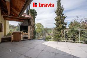 Pronájem rodinného domu 6+1, Nebovidy, zahrada, rybník, sauna, garáž, klimatizace, zimní zahrada