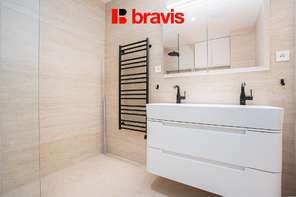 Pronájem bytu 3+kk, Brno - Pisárky, Vinařská ulice, novostavba, klimatizace, terasa, garážové stání