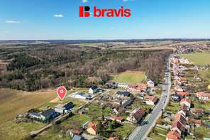 Prodej atraktivního stavebního pozemku o výměře 1495 m2, Říčky u Brna
