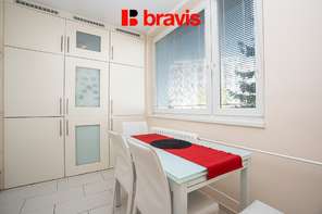 Pronájem bytu 3+1, Brno - Medlánky, ul. Podpěrova, částečně zařízený, balkon