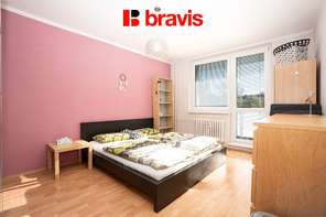 Pronájem bytu 3+1, Brno - Medlánky, ul. Podpěrova, částečně zařízený, balkon