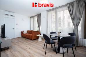 Pronájem exkluzivního kompletně zařízeného bytu 2+kk, 53 m², Rezidence Slovákova – centrum Brna, sklep