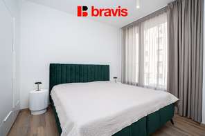 Pronájem exkluzivního kompletně zařízeného bytu 2+kk, 53 m², Rezidence Slovákova – centrum Brna, sklep