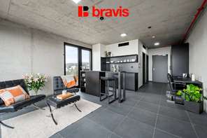 Pronájem 2+kk, Královopolská, Brno: All-in vybavení, wifi, gym, garážové stání
