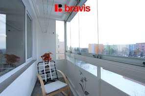 Pronájem bytu 3+1, Brno - Bohunice, lodžie, šatna, sklep, ulice Moldavská