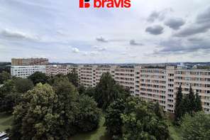 Pronájem bytu 1+1 38 m², částečně zařízený, lodžie,  Brno - Lesná, ul. Brožíkova