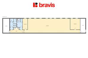 Pronájem kanceláří na ul. Hviezdoslavova, Brno - Slatina, parkovací místa, 257 m2